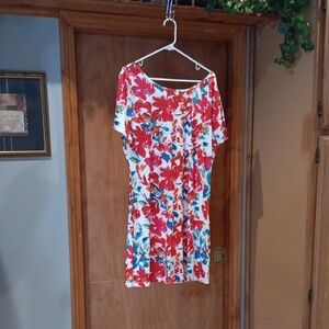 Vibrant Floral Mini Dress